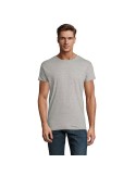 T-shirt Éco-responsable 140g Personnalisé - EPIC UNI Matières : coton biologique Taille textile : 4XL Couleurs : gris chiné cade