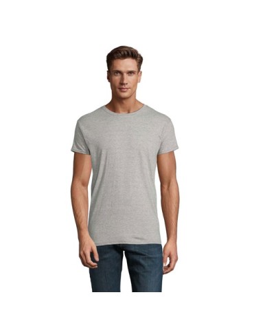 T-shirt Éco-responsable 140g Personnalisé - EPIC UNI Matières : coton biologique Taille textile : XXL Couleurs : gris chiné pers