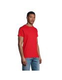 T-shirt Éco-responsable 140g Personnalisé - EPIC UNI Matières : coton biologique Taille textile : M Couleurs : rouge personnalis