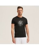T-shirt Personnalisé 130g SPRINT UNI Matières : PET Taille textile : L Couleurs : noir personnalisable avec votre logo