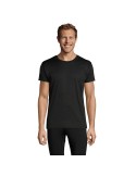 T-shirt Personnalisé 130g SPRINT UNI Matières : PET Taille textile : XL Couleurs : noir goodies publicitaire durable