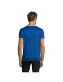 T-shirt Personnalisé 130g SPRINT UNI Matières : PET Taille textile : L Couleurs : bleu royal cadeau collaborateur premium