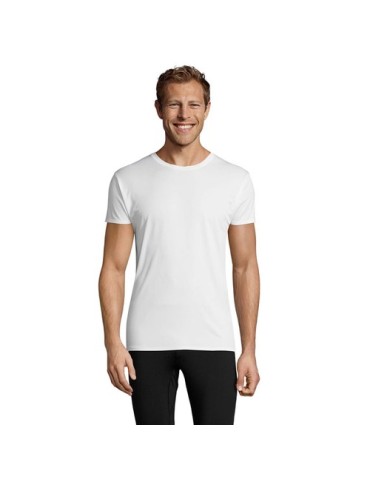 T-shirt Personnalisé 130g SPRINT UNI Matières : PET Taille textile : L Couleurs : blanc impression haute définition