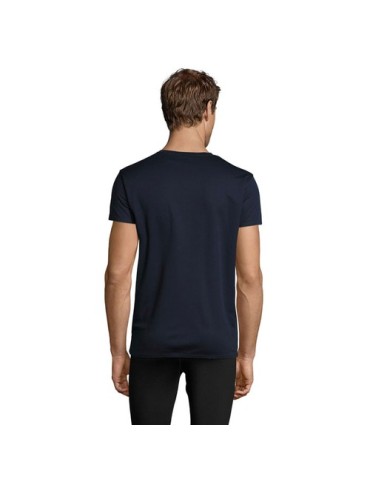 T-shirt Personnalisé 130g SPRINT UNI Matières : PET Taille textile : 3XL Couleurs : french navy objet publicitaire robuste