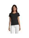 Tee-shirt Femme Personnalisable 100% Coton Régent Fit 150g Matières : coton Taille textile : XL Couleurs : noir profond objet pr