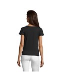 Tee-shirt Femme Personnalisable 100% Coton Régent Fit 150g Matières : coton Taille textile : XL Couleurs : noir profond personna