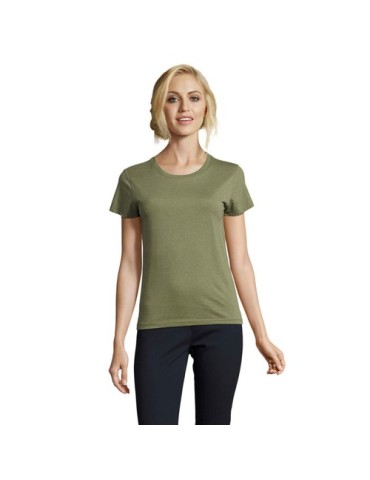 Tee-shirt Femme Personnalisable 100% Coton Régent Fit 150g marquage laser ultra précis