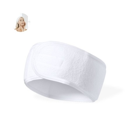 Bandeau Personnalisé Beauté Madax Matières : polyester Couleurs : blanc cadeau entreprise pas cher