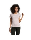 Tee-shirt Femme Personnalisable 100% Coton Régent Fit 150g Matières : coton Taille textile : XL Couleurs : rose chiné marquage c