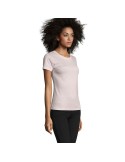 Tee-shirt Femme Personnalisable 100% Coton Régent Fit 150g Matières : coton Taille textile : XL Couleurs : rose chiné goodies pu