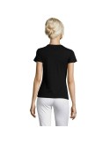 T-shirt Femme Personnalisable 100% Coton 150g REGENT Matières : coton Taille textile : 3XL Couleurs : noir profond livraison exp