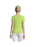 T-shirt Femme Personnalisable 100% Coton 150g REGENT Matières : coton Taille textile : XL Couleurs : vert pomme objet publicitai
