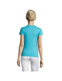 T-shirt Femme Personnalisable 100% Coton 150g REGENT Matières : coton Taille textile : XXL Couleurs : bleu atoll livraison expre