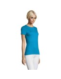 T-shirt Femme Personnalisable 100% Coton 150g REGENT Matières : coton Taille textile : XXL Couleurs : bleu aqua personnalisable 