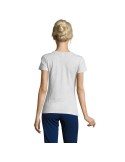 T-shirt Femme Personnalisable 100% Coton 150g REGENT Matières : coton Taille textile : XXL Couleurs : blanc chiné objet promo pe