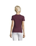 T-shirt Femme Personnalisable 100% Coton 150g REGENT Matières : coton Taille textile : XXL Couleurs : bordeaux goodies publicita