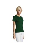 T-shirt Femme Personnalisable 100% Coton 150g REGENT Matières : coton Taille textile : XXL Couleurs : vert bouteille personnalis