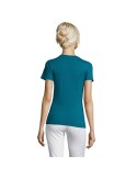 T-shirt Femme Personnalisable 100% Coton 150g REGENT Matières : coton Taille textile : S Couleurs : bleu canard personnalisation