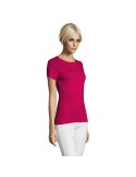 T-shirt Femme Personnalisable 100% Coton 150g REGENT Matières : coton Taille textile : S Couleurs : fuchsia objet promo petit bu