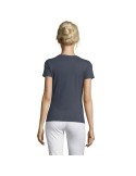 T-shirt Femme Personnalisable 100% Coton 150g REGENT Matières : coton Taille textile : L Couleurs : gris souris cadeau client or