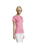 T-shirt Femme Personnalisable 100% Coton 150g REGENT Matières : coton Taille textile : S Couleurs : rose orchidée livraison expr