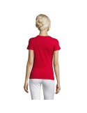 T-shirt Femme Personnalisable 100% Coton 150g REGENT Matières : coton Taille textile : M Couleurs : rouge cadeau collaborateur p