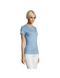 T-shirt Femme Personnalisable 100% Coton 150g REGENT Matières : coton Taille textile : M Couleurs : bleu ciel accessoire événeme