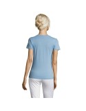 T-shirt Femme Personnalisable 100% Coton 150g REGENT Matières : coton Taille textile : XXL Couleurs : bleu ciel objet promotionn