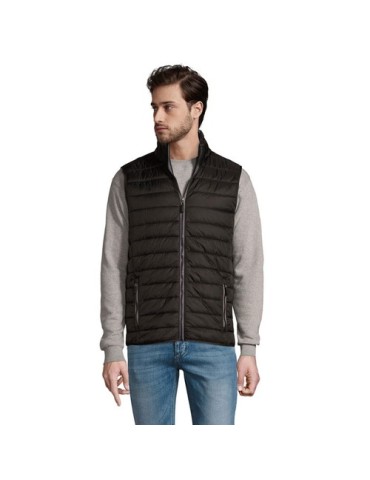 Doudoune Légère Personnalisable Bodywarmer WAVE MEN Taille textile : XL Couleurs : noir goodies publicitaire durable