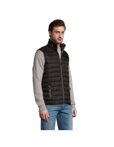 Doudoune Légère Personnalisable Bodywarmer WAVE MEN Taille textile : 3XL Couleurs : noir livraison express 24h 48h