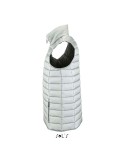 Doudoune Légère Personnalisable Bodywarmer WAVE MEN Taille textile : XL Couleurs : gris métallisé objet publicitaire robuste