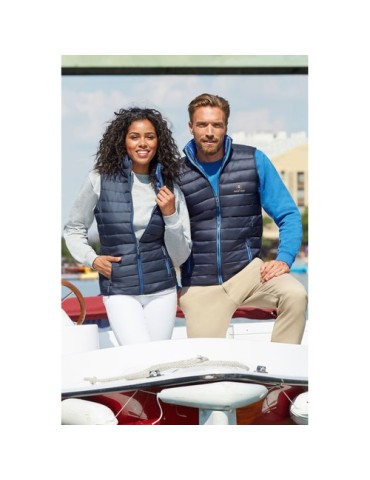 Doudoune Légère Personnalisable Bodywarmer WAVE MEN Taille textile : M Couleurs : vert citron fluo goodies personnalisé en stock