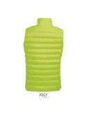 Doudoune Légère Personnalisable Bodywarmer WAVE MEN Taille textile : L Couleurs : vert citron fluo personnalisation rapide en Fr