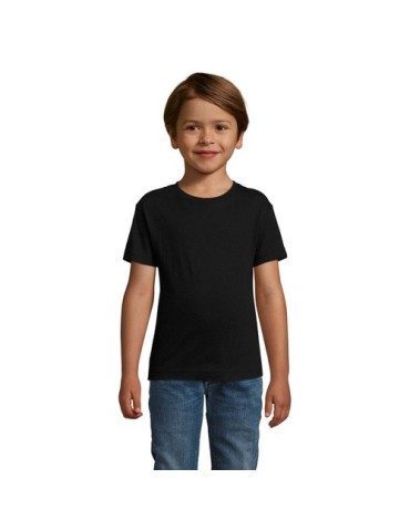 T-shirt personnalisé 100% coton enfant Régent Fit Matières : coton Taille textile : L Couleurs : noir profond goodies entreprise