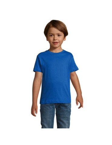 T-shirt personnalisé 100% coton enfant Régent Fit Matières : coton Taille textile : 4XL Couleurs : bleu royal cadeau affaires él