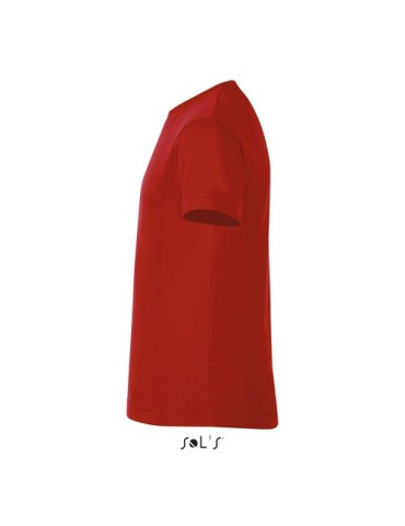 T-shirt personnalisé 100% coton enfant Régent Fit Matières : coton Taille textile : 4XL Couleurs : rouge objet promo petit budge