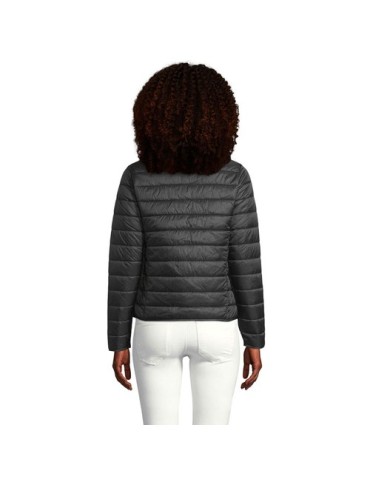 Doudoune personnalisée légère femme 180g - SOL'S RIDE Matières : PET Taille textile : XL Couleurs : noir objet promotionnel éco-