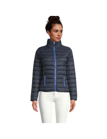Doudoune personnalisée légère femme 180g - SOL'S RIDE Matières : PET Taille textile : S Couleurs : bleu marine goodies publicita