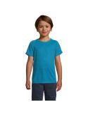 T-shirt Enfant Sportif Personnalisé 140g - SOL'S Matières : PET Taille textile : XXL Couleurs : bleu aqua goodies publicitaire d