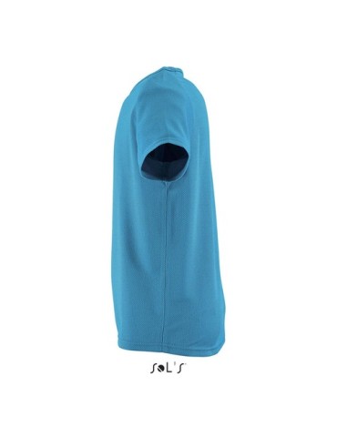 T-shirt Enfant Sportif Personnalisé 140g - SOL'S Matières : PET Taille textile : XXL Couleurs : bleu aqua accessoire événementie