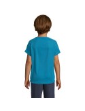 T-shirt Enfant Sportif Personnalisé 140g - SOL'S Matières : PET Taille textile : 3XL Couleurs : bleu aqua objet publicitaire rob