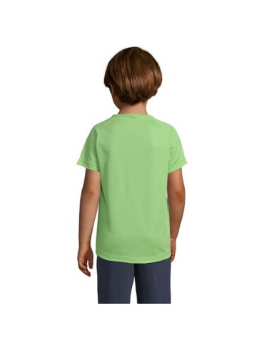 T-shirt Enfant Sportif Personnalisé 140g - SOL'S Matières : PET Taille textile : 3XL Couleurs : vert pomme goodies entreprise de
