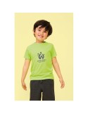 T-shirt Enfant Sportif Personnalisé 140g - SOL'S Matières : PET Taille textile : 3XL Couleurs : jaune fluo impression logo haute