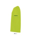 T-shirt Enfant Sportif Personnalisé 140g - SOL'S Matières : PET Taille textile : XXL Couleurs : vert fluo personnalisable avec v