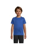 T-shirt Enfant Sportif Personnalisé 140g - SOL'S Matières : PET Taille textile : XXL Couleurs : bleu royal cadeau entreprise pas
