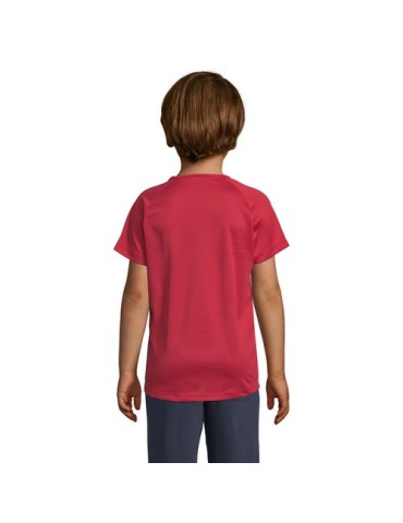 T-shirt Enfant Sportif Personnalisé 140g - SOL'S Matières : PET Taille textile : 4XL Couleurs : rouge cadeau client original
