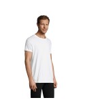 T-Shirt Personnalisé Homme Publicitaire REGENT FIT Matières : coton Taille textile : M Couleurs : blanc objet promo petit budget