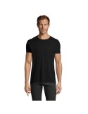 T-Shirt Personnalisé Homme Publicitaire REGENT FIT Matières : coton Taille textile : S Couleurs : noir profond personnalisation 