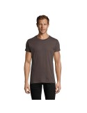 T-Shirt Personnalisé Homme Publicitaire REGENT FIT Matières : coton Taille textile : S Couleurs : gris foncé marquage laser ultr