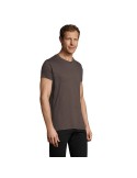 T-Shirt Personnalisé Homme Publicitaire REGENT FIT Matières : coton Taille textile : S Couleurs : gris foncé impression logo hau